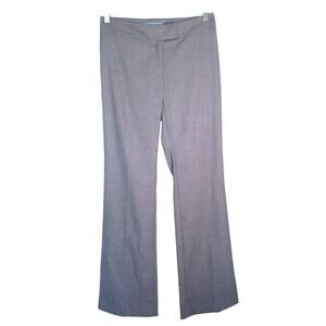Antonio Melani Women's Blue Mid Rise Boot Cut Dress Pants Size 2